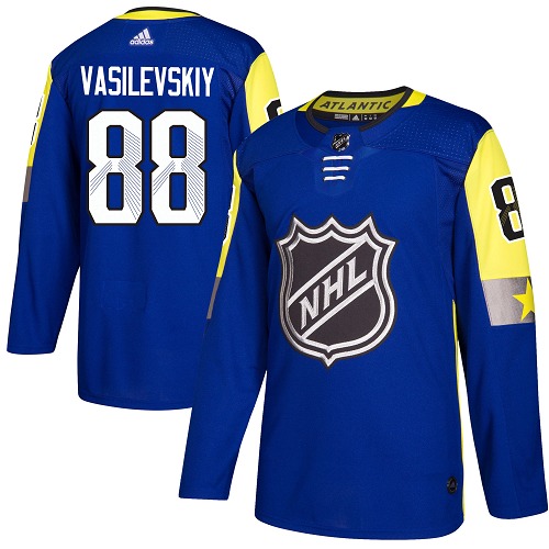 Adidas Lightning #88 Andrei Vasilevskiy Royal 2018 All-Star Atlantic Division Authentic Stitched NHL Jersey